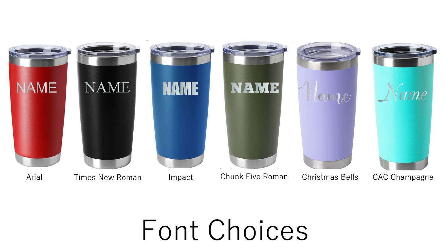 Berean Bikers Engraved Tumblers