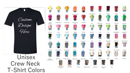 Custom Design T-shirts and Long-Sleeved T-Shirts