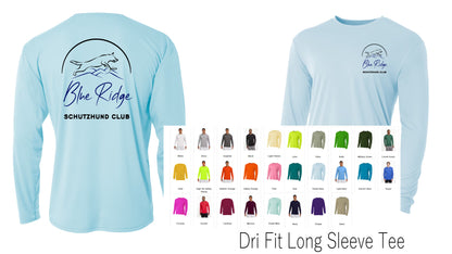 Blue Ridge Schutzhund Club Unisex Basic Tees and Dri Fit Tees