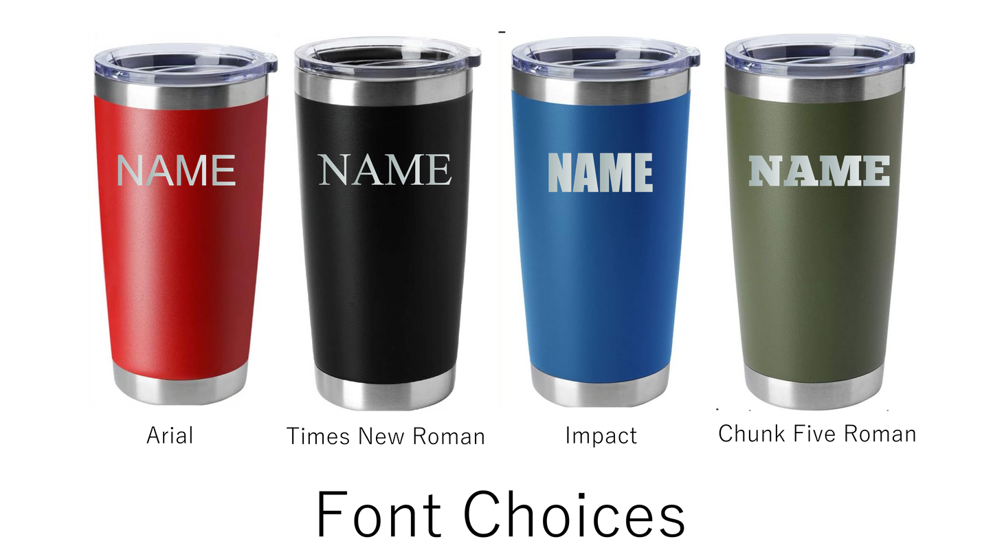 The Skidmore Hunt Club Engraved Tumblers