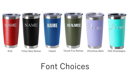 Berean Bikers Engraved Tumblers