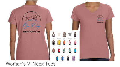 Blue Ridge Schutzhund Club Women's Tanks, V-Necks and Raglans