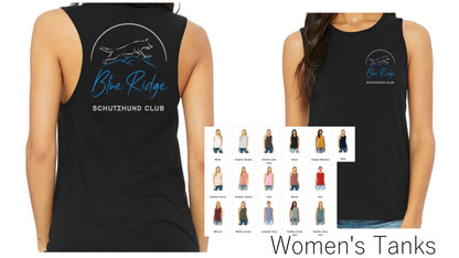 Blue Ridge Schutzhund Club Women's Tanks, V-Necks and Raglans